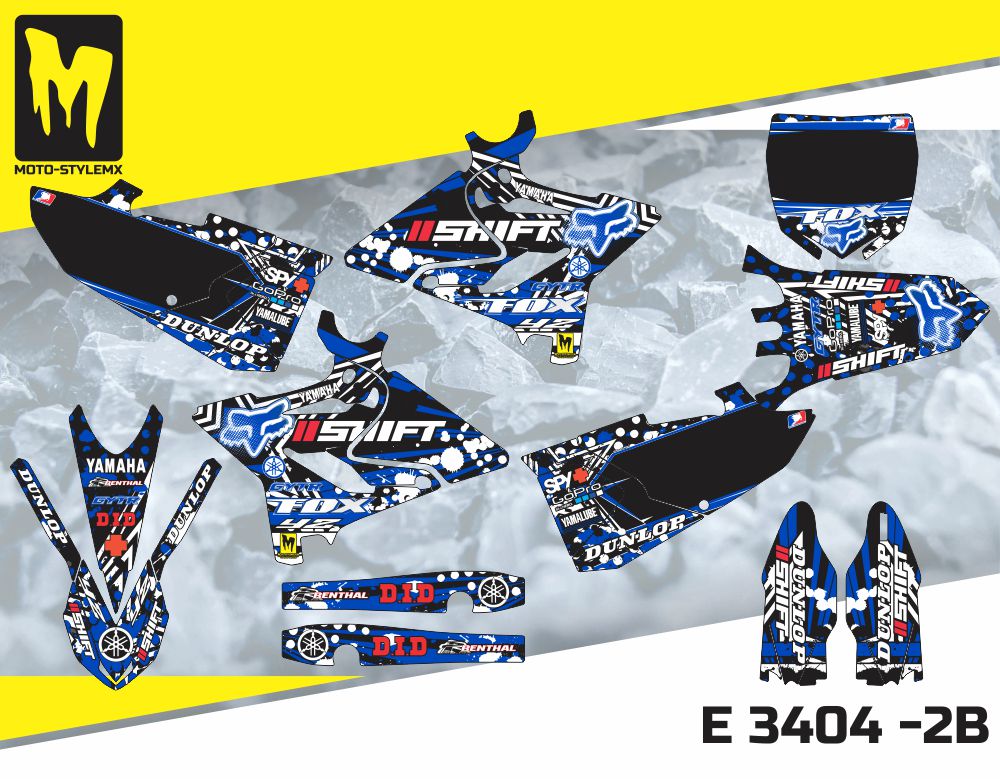 E 3404 -2B Yamaha YZ 125-250 '15-'19