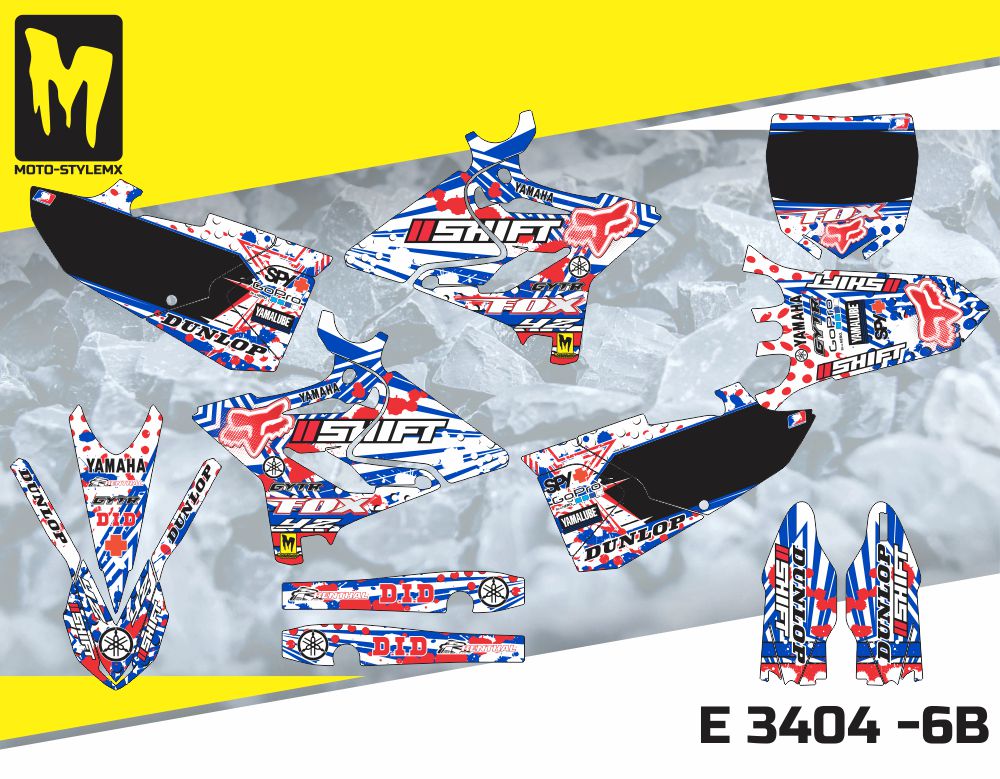 E 3404 -6B Yamaha YZ 125-250 2015 - 2019