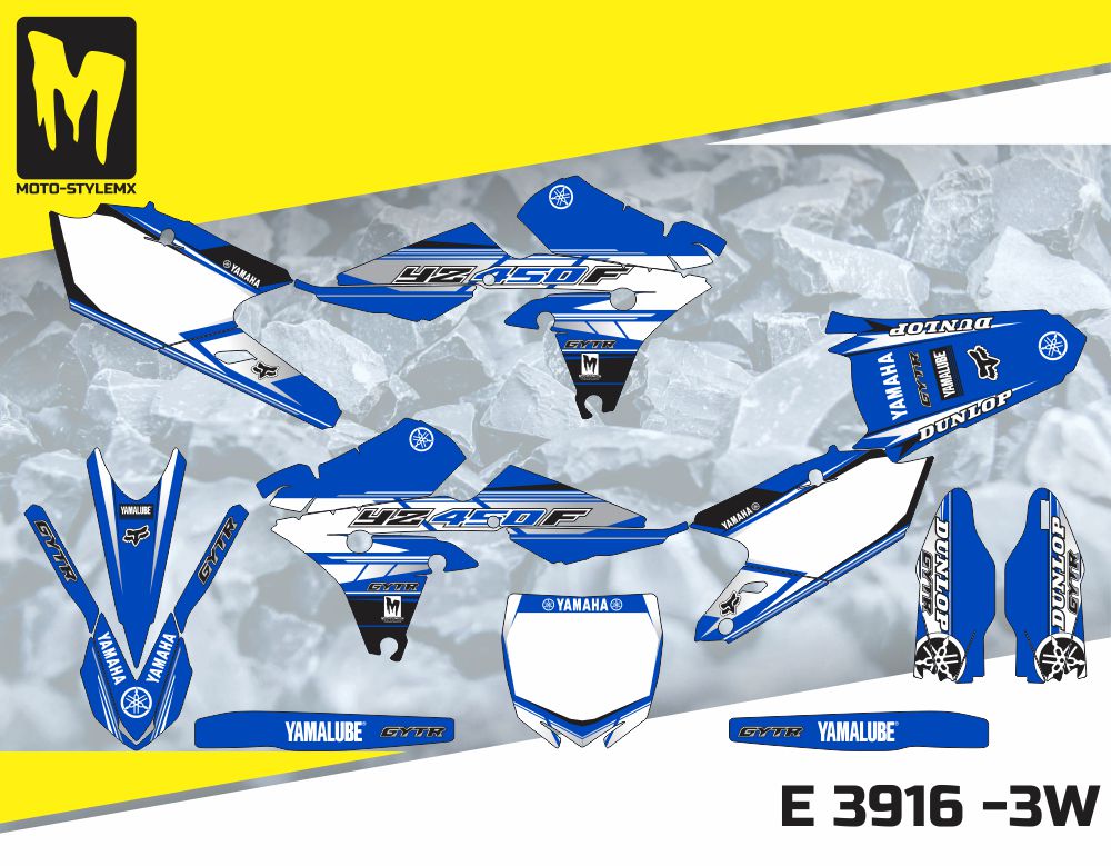 E 3916 -3W Yamaha YZf 450 14-16